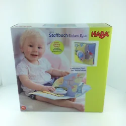 HABA Soft 3D Baby Book The Elephant and Friends, 6+ months