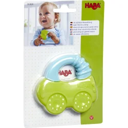 HABA Silicone teether with cooling effect Car, 6+ months