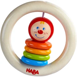 HABA Wooden colorful baby toy, 6+ months