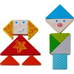 Wooden game HABA tangram Faces, 3+ years