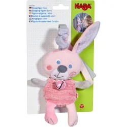 HABA Rabbit soft hanging baby rattle, 6+ months