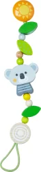 HABA Koala Pacifier Clip, 0+ months