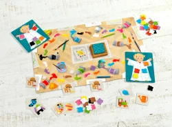 HABA Board Game Color Spots Color the Coat, 3–6 years