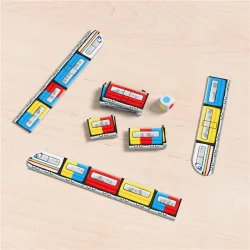 HABA Color Board Game Train and dice, 2+ years