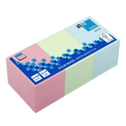 Stiky notes 50/40 pastel 12x100 sheets