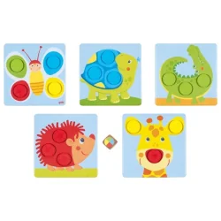 GOKI Wooden Color-Sorting Game, 2+ years