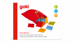 Goki Tactile memo game 20 cushions, 3+ years