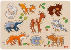 Haba Puzzle with Handles Forest Pets, 1+ years