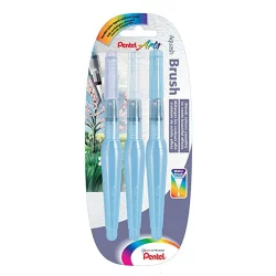 Комплект Pentel четки Aquash triple 3бр.