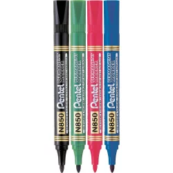 Permanent Marker Pentel N850 4 colours