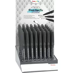 Display Brush Sign Pen Pigment 48 pcs