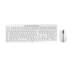 CHERRY KEY JD 8560EU 0 wireless keyboard + mouse set, White