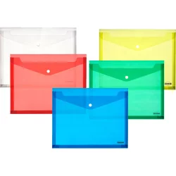 Folder button Centrum A4+ 250sh assorted