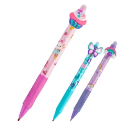 Pen with erase Centrum Summer 0.5mm blue