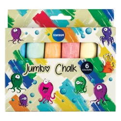 Chalk Centrum Jumbo color 6pc