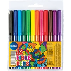 Felt-tip pens Centrum Zoo 80164 12 col.