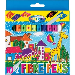 Felt-tip pens Centrum 88830 10 col/2Mag.