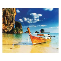 Acrylic painting set 89689 boat