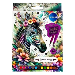 Markers Centrum 89733 double-ended 12col
