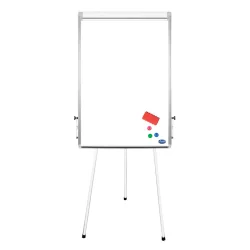 Flipchart magnetic with 2 arms + wheels