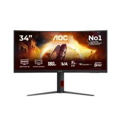 Геймърски монитор Aoc CU34G4CA 34\