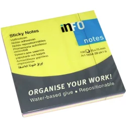 Sticky notes Info 75/75 diamond 100 sh