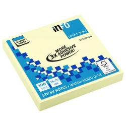 Листчета самоз.Info PN 75/75 жълт па 100