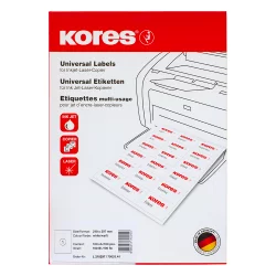 Labels Kores 210/297 A4 1labels 100sh