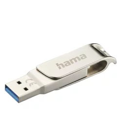 Памет USB-C 3.1/3.0 128GB Hama C-Rotate Pro сребрист