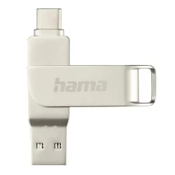 Hama USB-C 3.1/3.0 C-Rotate Pro 256GB Silver