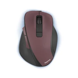 Hama MW-500 wireless mouse, burg, Silent
