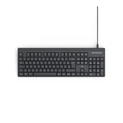 Hama CK-100 Keyboard USB-C, Black