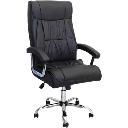 Chair Alabama CL341 eco leather black