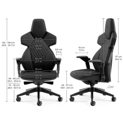 Noblechairs Gaming Chair DAWN diamond Black
