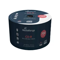CD-R MediaRange 700MB 52X 50 pcs.