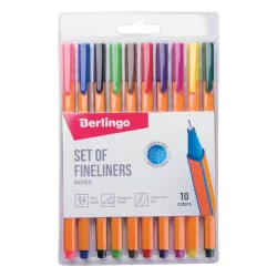 Fineliner Berlingo Rapido 0.4mm 10 color