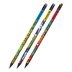 Pencil with eraser Berlingo Hype HB ass.