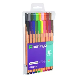 Fineliner Berlingo Rapido 0.4mm 20 color