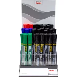 Display Pentel N850 marker perm 54pcs 4c