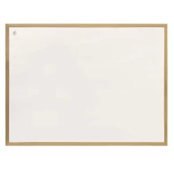Magn. whiteboard 2X3 wood frame 40/60 cm