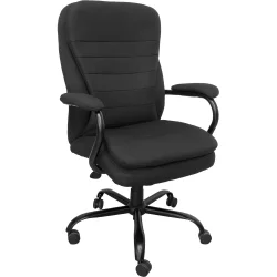 Chair Boss Heavy damask black