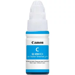 Мастило Canon GI-490 Cyan оригинал 7k