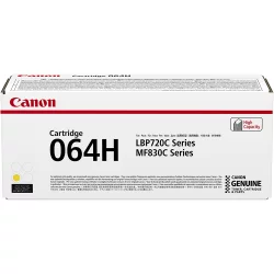 Тонер Canon CRG-064H High yield Yellow оригинал 10.5k