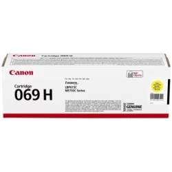 Тонер Canon CRG-069H Yellow оригинал 5.5k