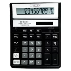 Citizen SDC 888XBK desktop calculator