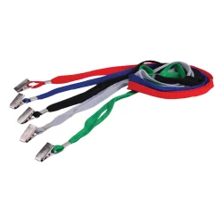 Лента текстилна 854 за висящ бадж черна