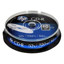 HP CD-R 700MB 52x Cake 10pcs