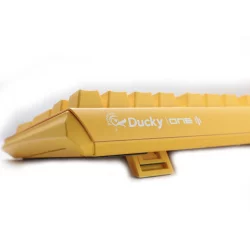 Геймърскa клавиатура Ducky One 3 Yellow, Cherry MX Silver