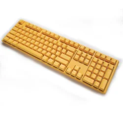 Ducky One 3 Yellow Gaming Keyboard, Cherry MX Red