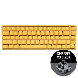 Ducky One 3 Yellow SF 65 Gaming Keyboard, Cherry MX Black